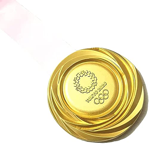 1:1 Replica Japan Tokio Olympische Medaille, 2020/2021 Japan Tokio Olympische Goud/Zilver/Bronzen Medaille Set, Zinklegering Medaille Badge Collectie Gift Toys - Image 6