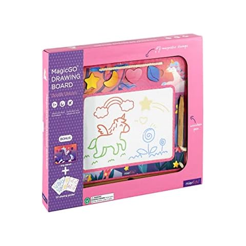 mierEdu ME223 Magic Go Slate - Unicorn Boards for Kids, Multicoloured Cover