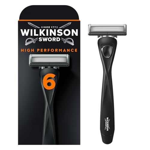 Wilkinson Sword - Wilkinson 6 Rasierer für Männer, 6 diamantbeschichtete Klingen, Rasierer + 1 Klinge