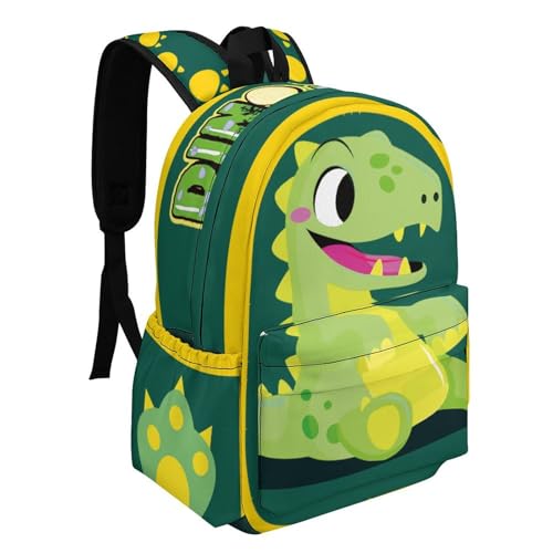 Dinosaur Backpack 17 Inch Cartoon Dinosaur Backpack Large Capacity Daily Commuter2