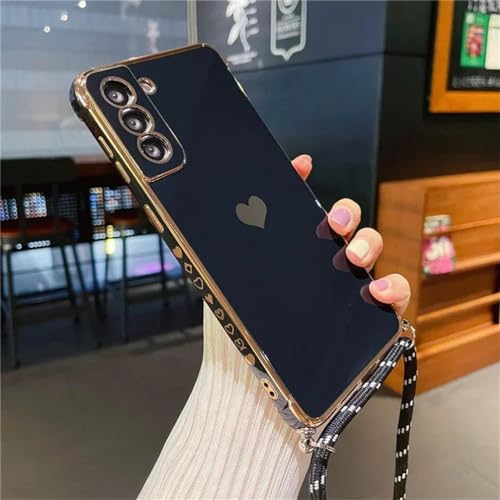 Coque Samsung S24 Ultra antichoc avec cordon pour éviter les chutes