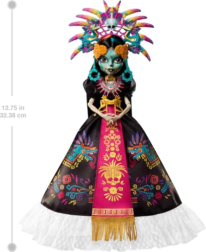Muñeca Skelita Calaveras Día de Muertos 2025 miniatura 2
