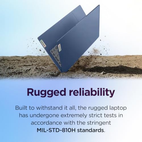 Image of Lenovo 15.6 inch FHD Laptop, Intel N150, 8GB RAM, 256GB Storage, Intel Graphics | (128GB UFS+128GB SD), 720p Camera With a Privacy Shutter, Business & Student Computer, Dolby Audio, Windows 11 Home, Grey