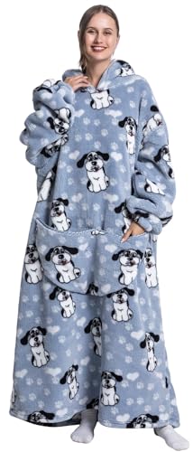 Rcbmn Extragrande Hoodie Sudadera Batamanta Para Mujer Hombre, Bata Manta Oversized Con Estampado Cómoda Sudadera Con Capucha Cachorros-Extra Largo Rcbmn Extragrande Hoodie Sudadera Batamanta Para Mujer Hombre, Bata Manta Oversized Con Estampado Cómoda Sudadera Con Capucha Cachorros-Extra Largo