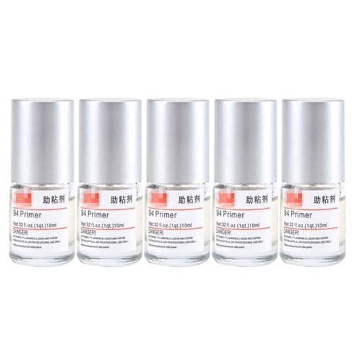 Amosfun Automotive Adhesion Promoter Bottles Multi Purpose Enhancer for Car Modifications Improves Adhesive Strength and Ceramics