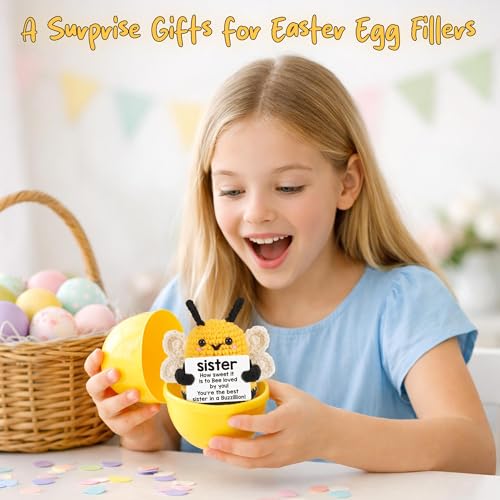 Bee Positive Sister Birthday Gifts, Christmas Sis Gift from Brother/Sister - image 4