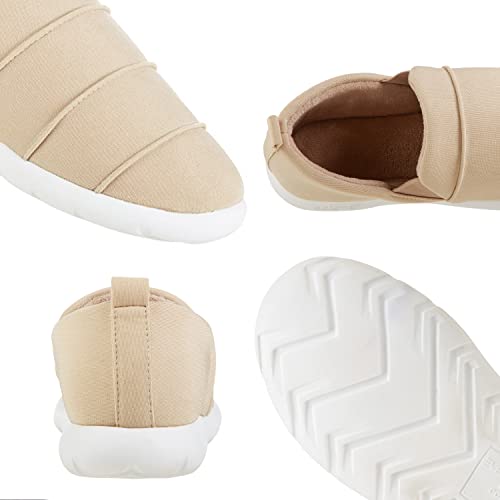 Image of isotoner Zenz Women's Serenity Stretch Satin Slipper, Slip-On Shoe