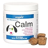 waggedy Calming Chews for Dogs, Tasty Treats Provide Stress & Anxiety Relief for Dogs During...