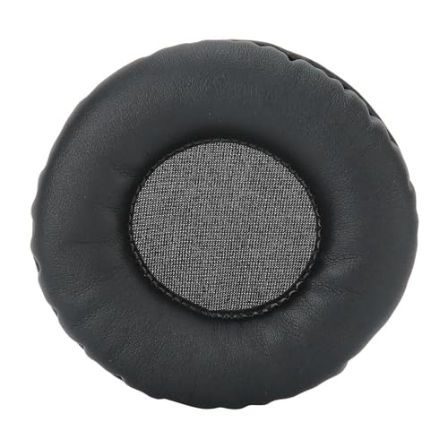 Almohadillas universales negras para auriculares, 75 mm, reposición de cojines, aislamiento acústico, 3,0 pulgadas miniatura 4