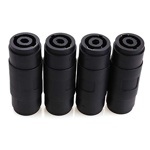 Conector adaptador NANYI NL4FC Speakon 4 pines, pack 4 miniatura 4
