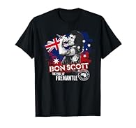 Official Merchandise Bon Scott Lightweight, Classic fit, Double-needle sleeve and bottom hem