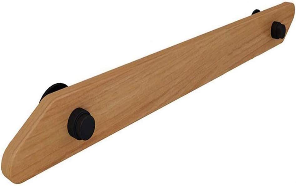 Rambarde d'escalier en bois massif ajustable de 30 cm à 6 m avec prise antidérapante