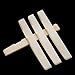 ZUXOCY Acoustic Guitar Bone Bridge Saddle and Nut for 6 String Acoustic Guitar Real Cattle Bone Bridge Saddle Nut Replacements