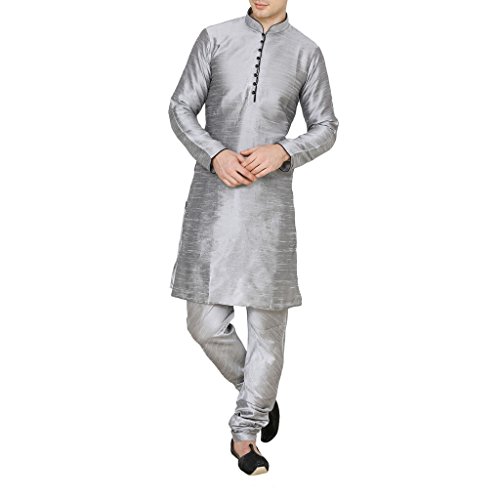 Kurta Churidaar adiós a la incomodidad con este traje formal de seda dupion