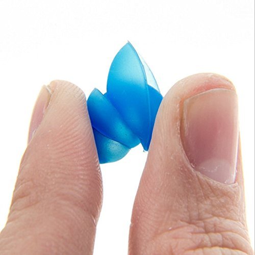 16 Bouchons D’Oreille En Silicone Souple - Pour Natation, Douche Et Sommeil - Anti-Bruit Et Eau - Taille Unique Enfants Adultes