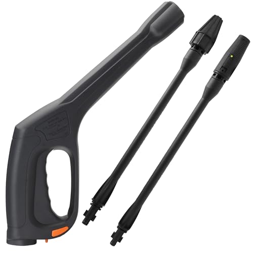 FIXFANS Pressure Washer Gun Replacement Pressure Washer Wand with Jet and Turbo Nozzle Compatible with Some of Portland Husky Black Decker Ford Pulsar ShopForce Taskforce Powerwasher Taskmaster