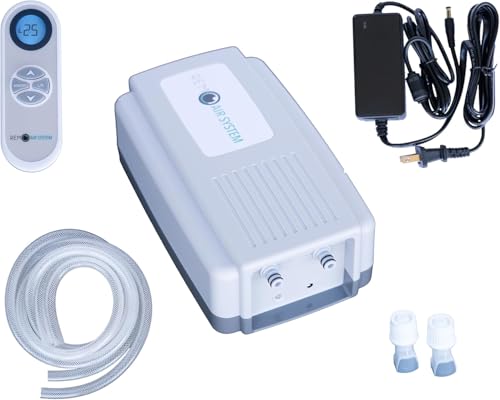 REM Air System Replacement Wireless Air Bed Pump Compatible with Select Comfort or Sleep Number Mattresses - 1 Remote, Controls Both Sides. (with Hose)
