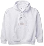 OBEY Kapuzen-Fleecepullover mit OBEY-Stickerei.