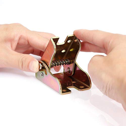 Image of Iron Folding Hinge Notebook Table Leg Brackets Desk Chair Feet Extension Household Supplies Tool