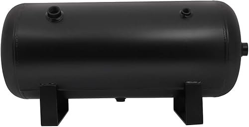 Miniatura 5 de Tanque de compresor de aire de 8 puertos de 5 galones (18 litros), repuesto de 151 PSI para suspensión de aire de coche, bocina de tren