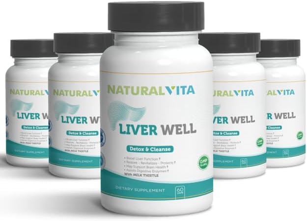 Liver Well (2) Cleanse, Metabolic Support Dtox - Liver Supplement for Liverwell Health with Milk Thistle Extract - Image 6