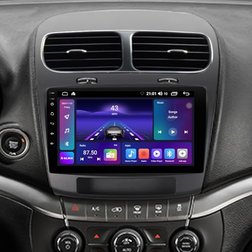 ACAVICA Radio de coche de 9 pulgadas para Fia-t Freemont Dodge Journey 2011-2019 Android 14 2+64 GB...