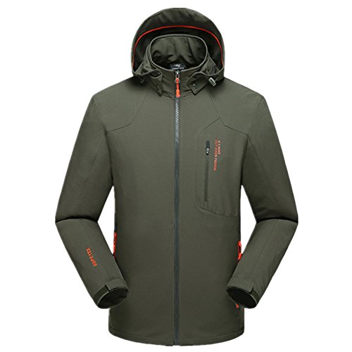 Newbestyle Men Hooded Softshell Wateproof Mountain Fishing Hiking Minimalist Outdoor Technical Jacket Army Green Newbestyle Men Hooded Softshell Wateproof Mountain Fishing Hiking Minimalist Outdoor Technical Jacket Army Green