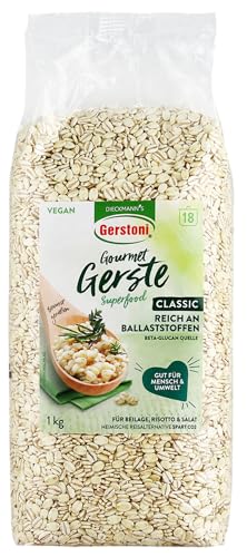 Gerstoni Gourmet Gerste Classic 1kg, mild-nussig, SUPERFOOD aus regionalem Anbau, ballaststoffreich mit BETA-GLUCAN