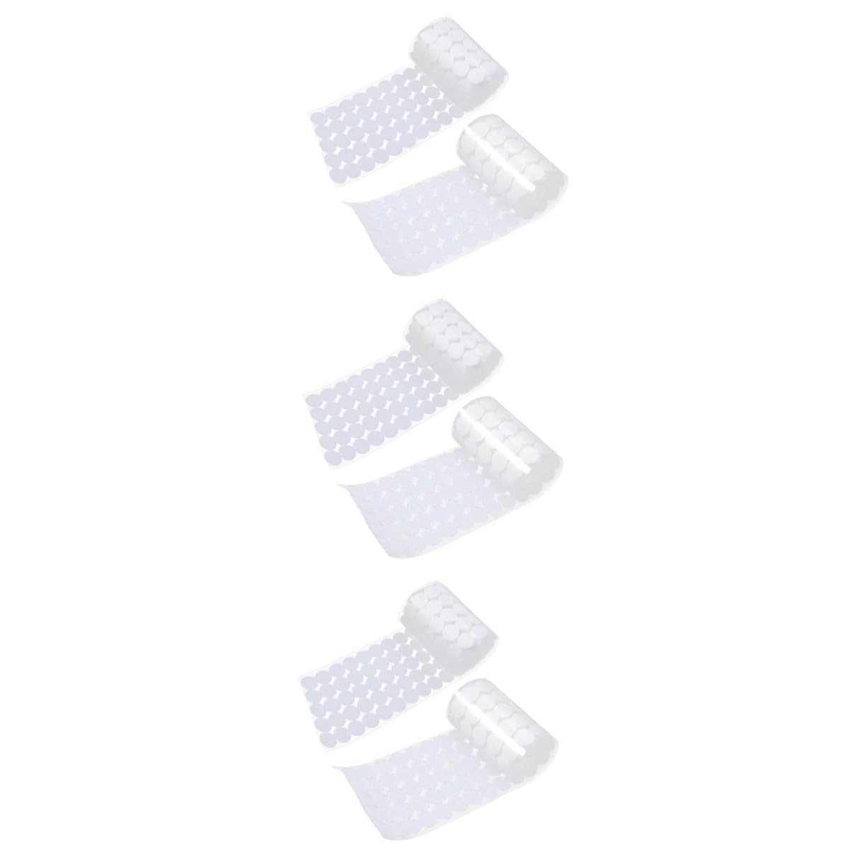 Gadpiparty 3 Set Nastro Adesivo E Nastro Magico Biadesivo Per Superfici Umide 500 Pezzi*3