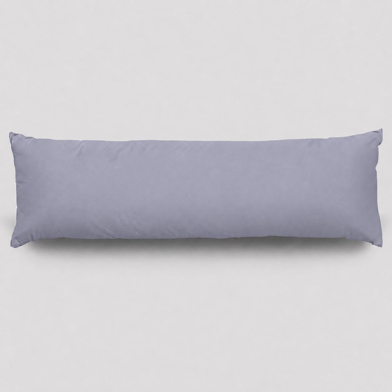adsin Bolster Pillow with Case - Pregnancy Maternity Orthopaedic Support Pillow with Case Grey (Single 3ft)