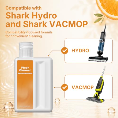 Image of Floor Cleaning Solution Compatible with Shark Vacmop Cleaner & Hydrovac