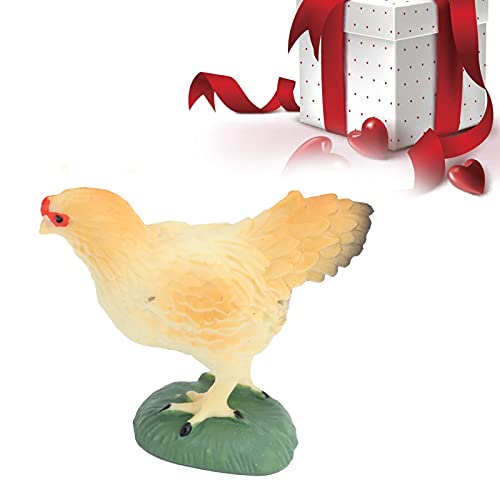 yaogohua Kinder Spielzeug Dekoration Simulation Bauernhof Geflügel Tiermodell Henne Figur Spielzeug – Bild 4