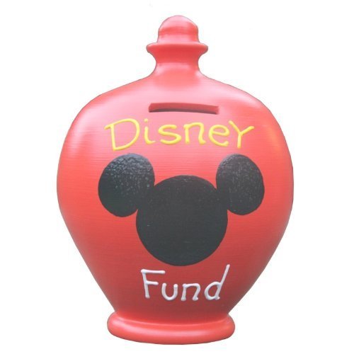 Terramundi Denaro Pot - con Disney Font scritta in...