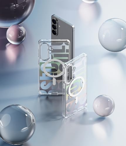 Image of Ringke Fusion Design Magnetic Compatible with Samsung Galaxy S26 Plus Case Back Cover Hard Graphic Designed Back Soft Flexible TPU Bumper Scratch Resistant Natural Form - Seoul