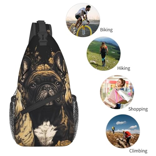 Small Sling Bag Mochila Tipo Bandolera para Senderismo miniatura 6