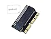Gigabase, adattatore SSD per MacBook M.2 SSD a NGFF m.2 SSD NVME AHCI per MacBook dal 2013 al 2017 di alta qualità con imballaggio economico (rispettoso dell'ambiente) Plug and Play