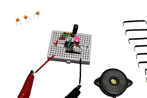 Protechtrader Make: Easy Electronics Component Pack - Learn Basic Electronics With No Tools For Easy Electronics By Charles Platt (Book Sold Separately) #TOP6