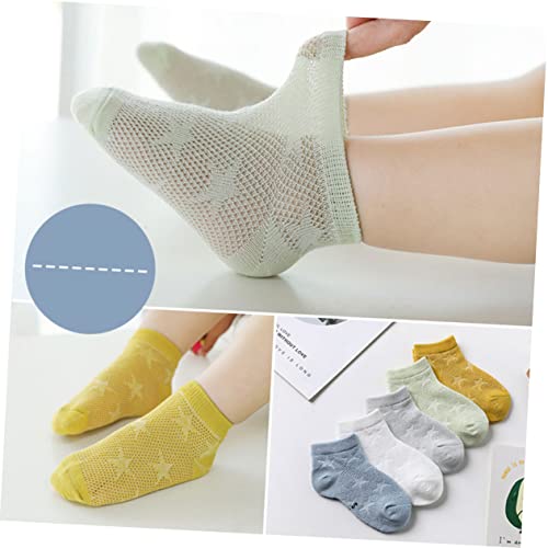 BESTYASH Summer Socks for Toddle Summer Socks for Children Socks Summer Childrens Socks Breathable Socks Sock Em3