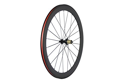 image for Queen Bike Superteam Carbon Fiber Road Bike Wheels 50mm Clincher Wheel