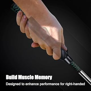 Golf Grip Trainer Swing,Grip Trainer Golf Training Equipment,Golf Grip Trainer Right Hand,Golf Training Aid to Help Train Correct Hand Position (Upgrade Right Hand Blue)