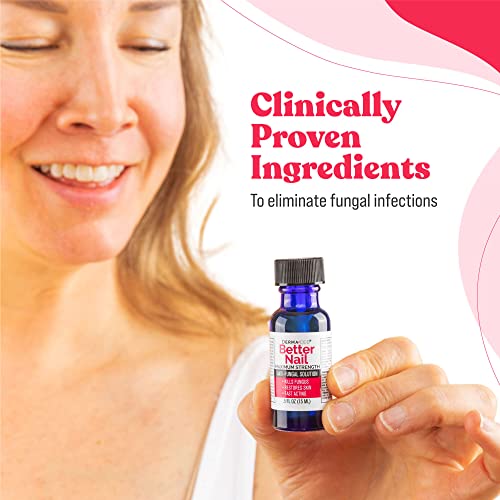 Better Nail - Treatment For Fungus Under & Around The Nail - Maximum Strength 25% Solution For Nail Support - Nail Restoring Solution #TOP4