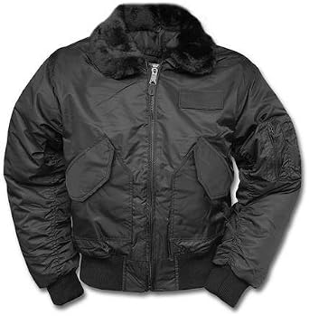 Camooutdoor Men's US CWU MA2 Swat Flight Bomber Jacket With Fur