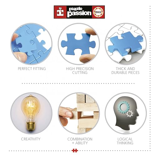 Set de 12 puzzles x 42 pièces Educa Battle Travel - vue 6
