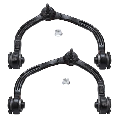 Image of Detroit Axle - Front End Kit for 2004 2005 2006 Ford Expedition Lincoln Navigator, 2 Upper Control Arms 4 Tie Rods 2 Lower Ball Joints 2 Sway Bars 2 Boots Replacement