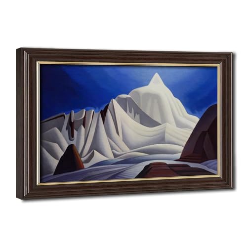 Poster Montagnes Rocky Mountain VII Lawren Harris pour décoration salon chic