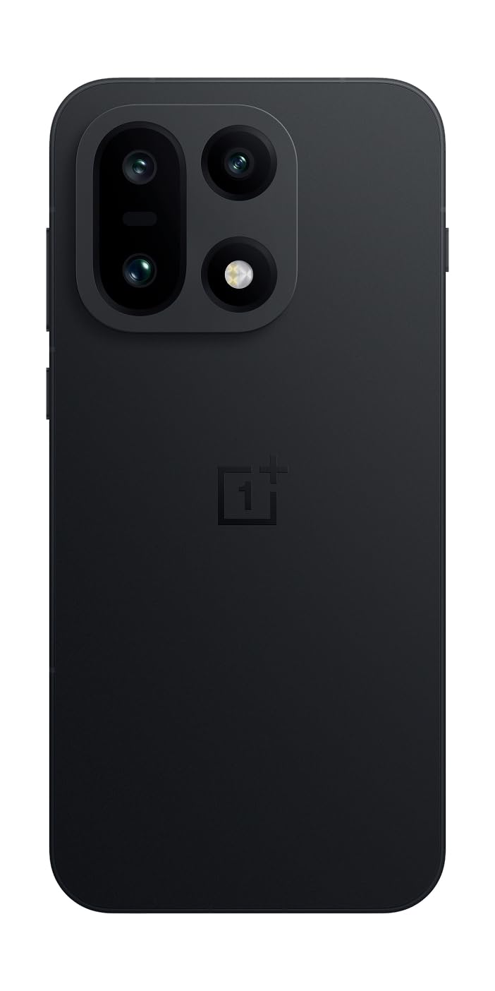 OnePlus 15, 16GB RAM + 512GB Storage, Dual-SIM, Unlocked Android Smartphone, Snapdragon 8 Elite Gen 5, 7300mAh Battery, Infinite Black