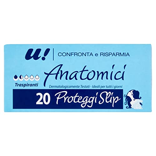 Prodotto da U! Confronta & Risparmia: proteggi slip anatomici di alta qualità, realizzati con materiali confortevoli e resistenti