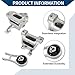 Hihaha No.68192832AF Engine Motor Trans Mount Set for Jeep Cherokee 3.2L 2014-2022 / Front Right Rear Front Left Engine Motor Mount Set / 1 Set