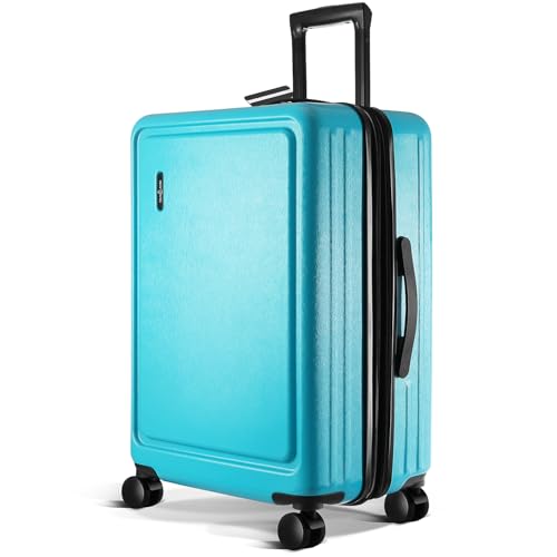 Image of 24 Inch Luggage with Spinner Wheels, Hard Shell Suitcase with TSA Locks for Luggage, Travel Large Suitcase, Expandable Hard Shell Suitcases, Teal