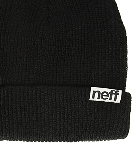 Bonnet tricoté Neff Fold Heather bicolore chaud et souple - 3